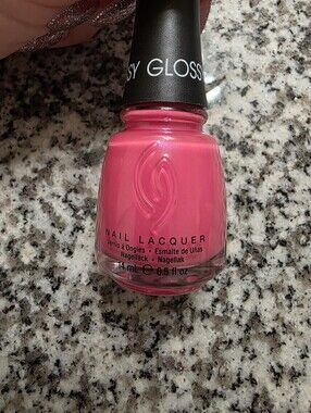 China Glaze Glossy Pink Nail Lacquer